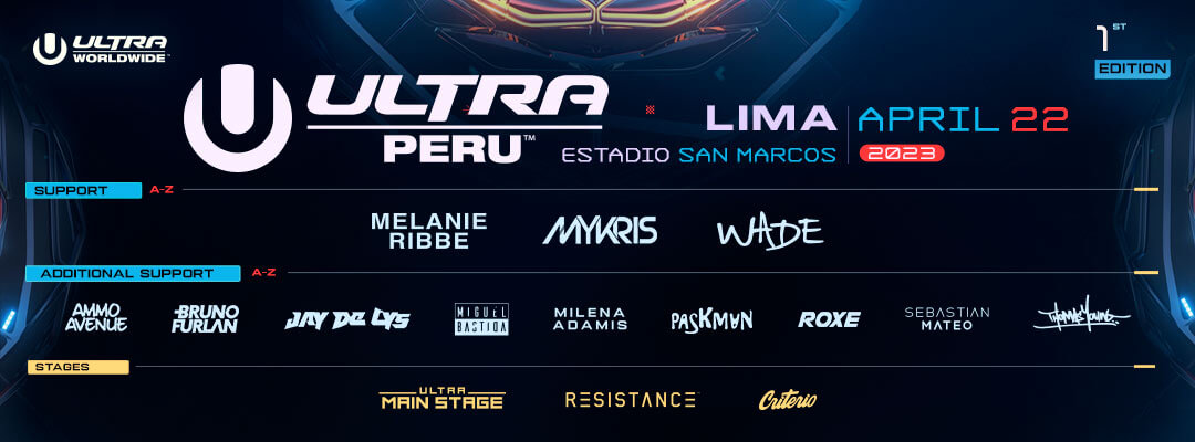 Ultra Peru 2023 Full Lineup
