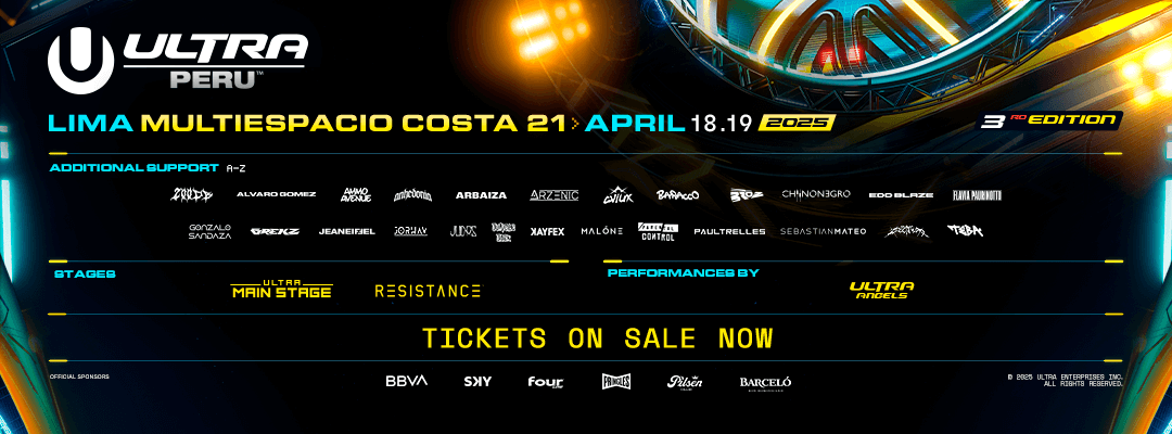 Ultra Peru Final Lineup