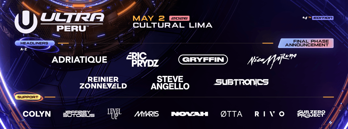 Ultra Peru Final Lineup